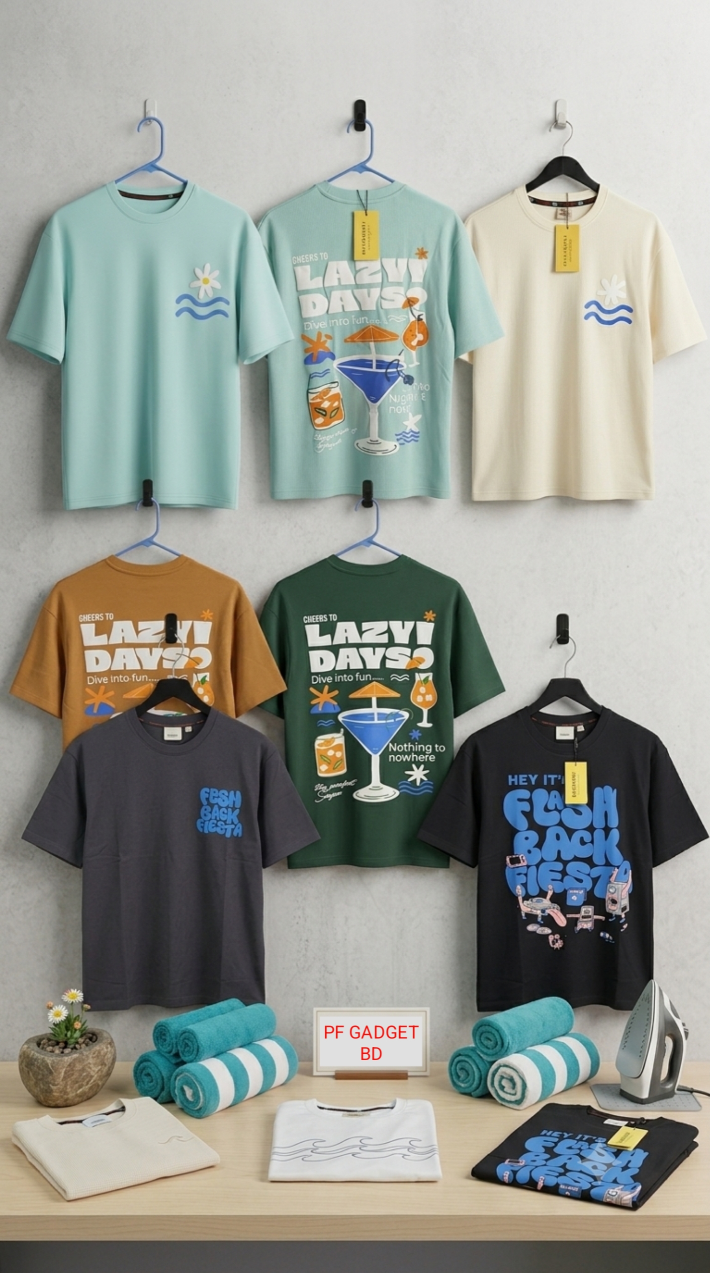 Drop shoulder t-shirt